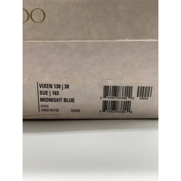 Jimmy Choo Vixen 130 Platform Sandals – Midnight Blue – Size 38 EU - Picture 9 of 12